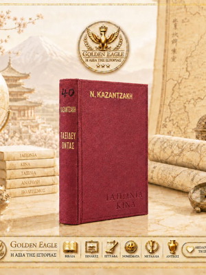 Taxidevontas Japan - China by N. Kazantzakis, 6th edition 1969