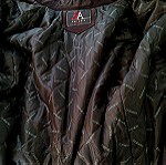  Emporio Armani vintage ανδρικό δερμάτινο παλτό (XL)