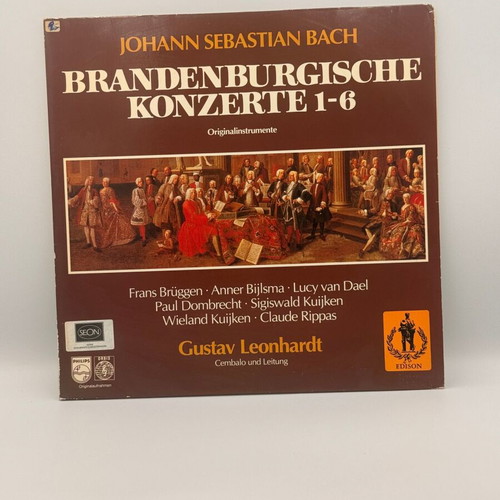 Johann Sebastian Bach Brandenburg Concertos 1-6 vinyl used