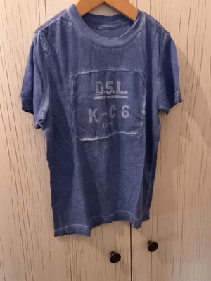 Diesel t-shirt for boy 5 years old, blue, like new