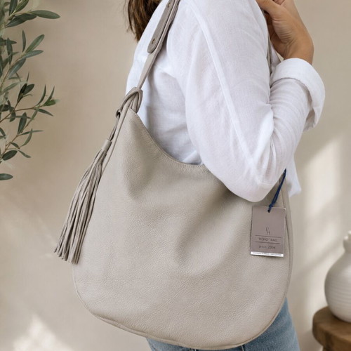 Park House Lisa Tainer shoulder bag, 100% genuine leather, off-white