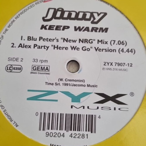 Vinyl Jinny Keep Warm used