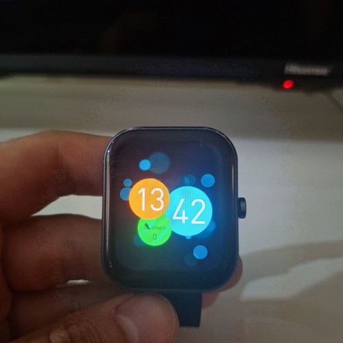 HiFuture Fit Ultra 2 smartwatch used, color touch screen, heart rate sensor