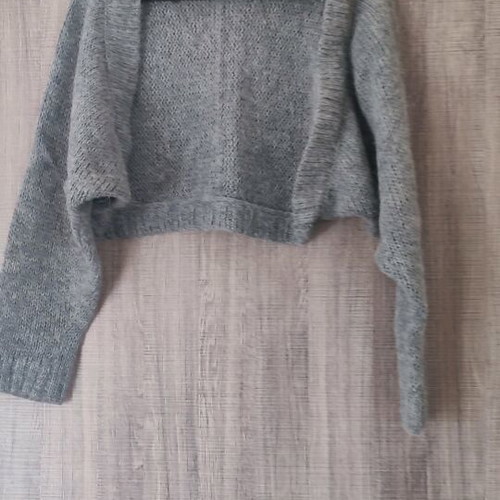 Zara bolero like new, gray, size M