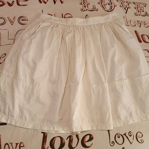 Zara white skirt like new, size S