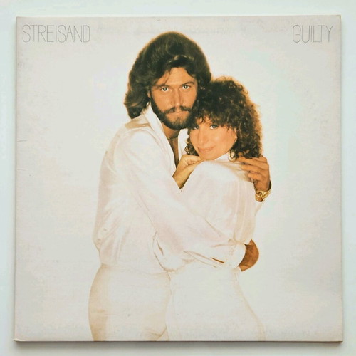 Barbra Streisand Guilty vinyl near mint, first pressing 1980