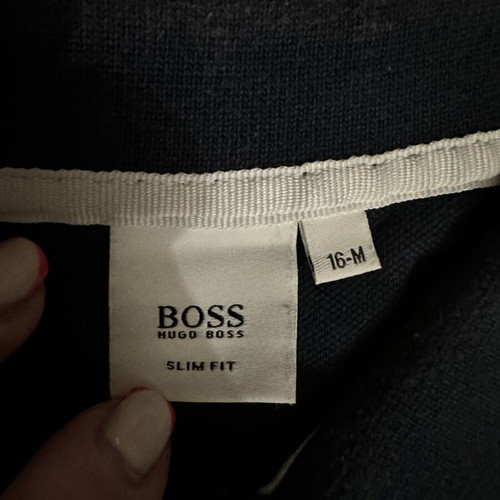 Boss children's shirt size 16, blue