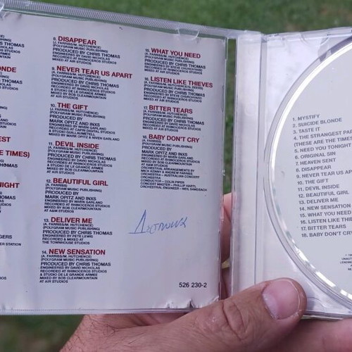 INXS The Greatest Hits CD used with scratches