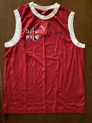 Sleeveless Team Collectible Shirt L size new