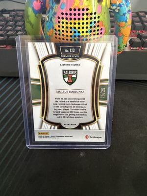 Paulius Jankunas 2025-26 Panini Select Euroleague Tie-Dye κάρτα /25 καινούργια