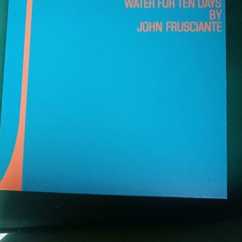 John Frusciante To Record Only Water for Ten Days 2xLP near mint