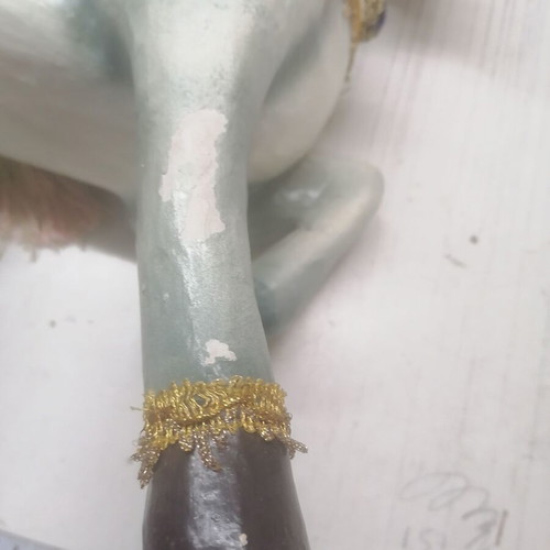 Wooden horse new with polyresin blend