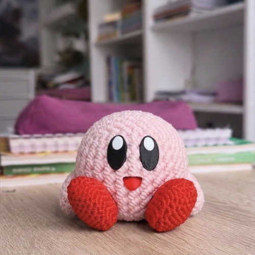 Kirby figure new, 3d printed, 8 cm height
