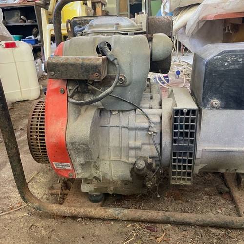 Kubota GH400 9.7 KvA generator used, 240V and 380V