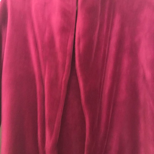 Long burgundy robe like new