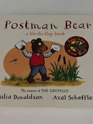 Postman Bear a lift-the-flap book like new