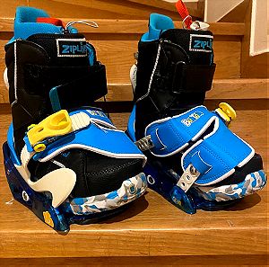 Burton Snowboard μπότες και δέστρες παιδικές Zipline