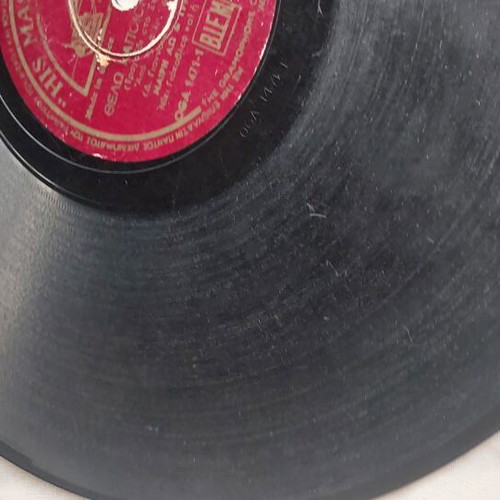 His Master's Voice 78 RPM Record used, Mary Lo & Trio Armonia