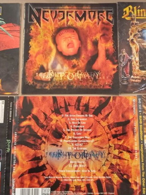 Iron Maiden Nevermore Blind Guardian booklet μεταχειρισμένα, Ed Hunter Politics of Ectasy Imaginations From the Other Side