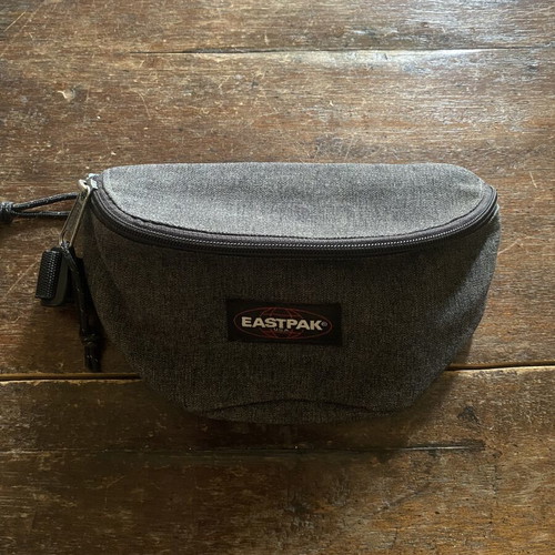 Eastpak waist bag used, grey