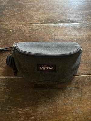 Eastpak waist bag used, grey