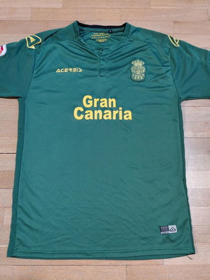 UD Las Palmas Spain Football Shirt Acerbis rare away jersey used