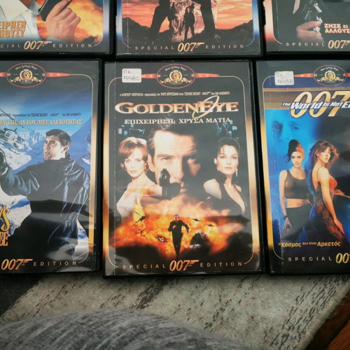 James Bond 9 DVD original editions new