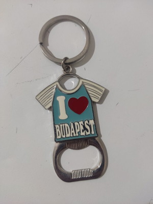 Keychain and bottle opener from Budapest Hungary new
