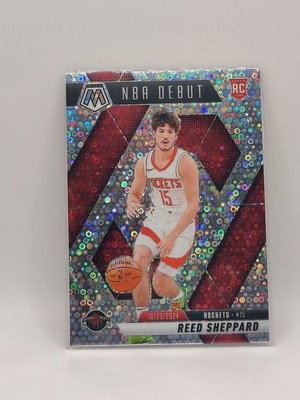 Κάρτα Reed Sheppard 2024-25 Panini Mosaic NBA Debut καινούργια
