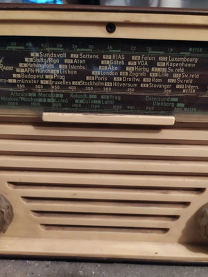 Vintage Luxor Radio Colibri used, 1950s from Sweden