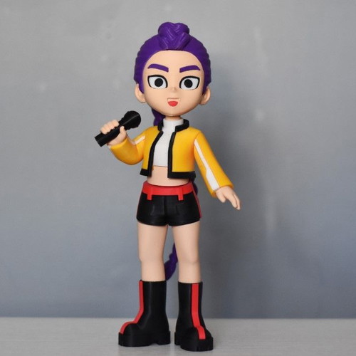 Kpop Demon Hunters Rumi figure 20 cm new 3D printed
