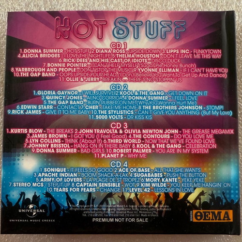 Hot Stuff 4CD used, pop