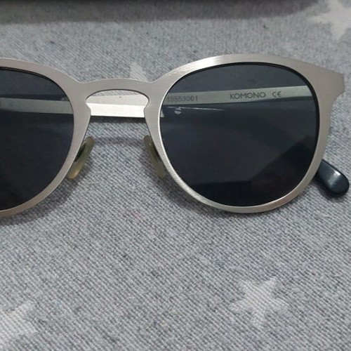 Komono sunglasses silver like new