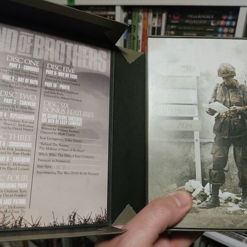 Band of Brothers DVD boxset like new with Greek subtitles