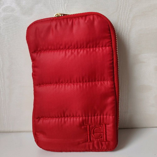 Carolina Herrera Red Pouch new, red