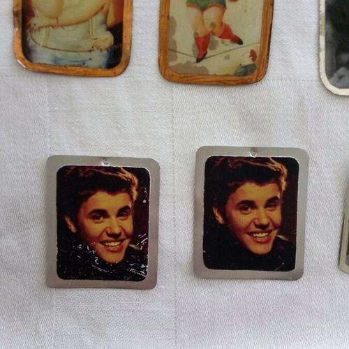 Vintage Resin Charms Set of 16 New for Handmade Jewelry