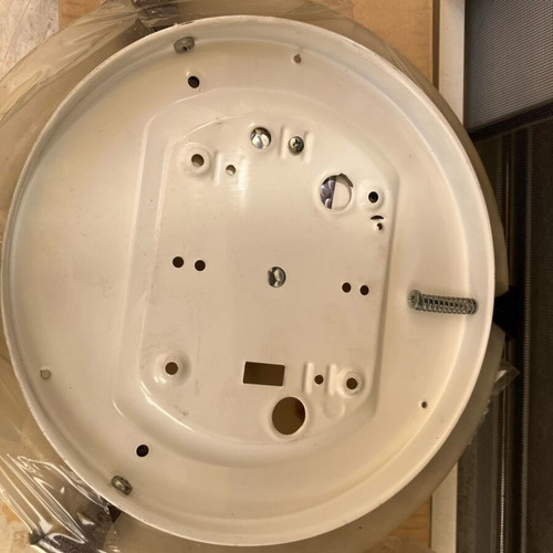 Glass ceiling light Italian, diameter about 30cm, new
