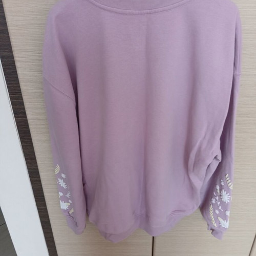 Pink sweatshirt like new, size XS