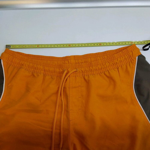 Adidas men's swim shorts like new, orange, size L