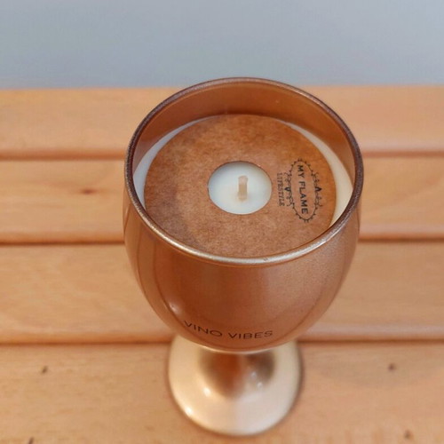 My flame scented candles set, soy wax, Dutch origin