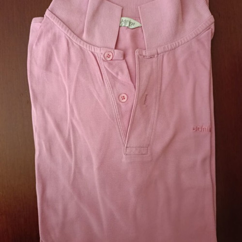 Admiral men's shirt 3XL like new, pink with collar