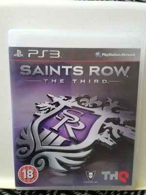 Saints Row The Third PS3 used action adventure game