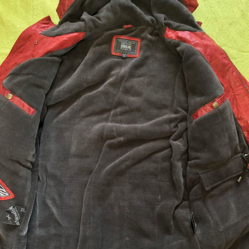 Redskins Leather Half Coat