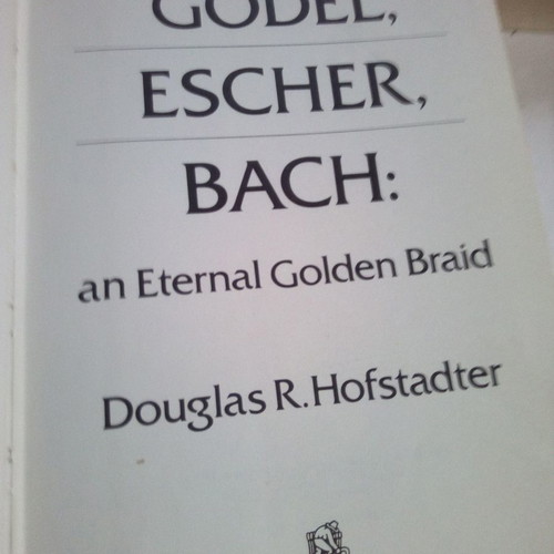 Gödel, Escher, Bach book used in Greek