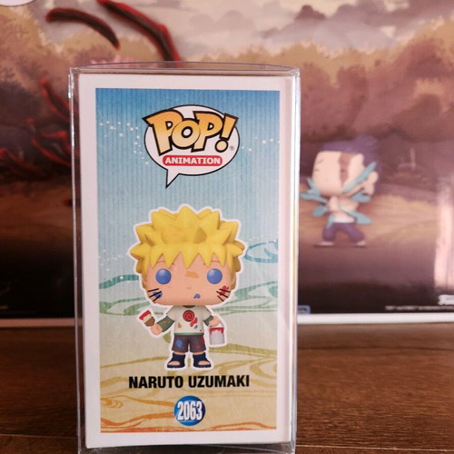 Funko Pop Naruto Uzumaki new, limited edition 9500 pcs #2063 with protector