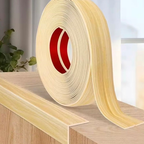PVC corner strip 2 cm x 3 m with original wood grain, new