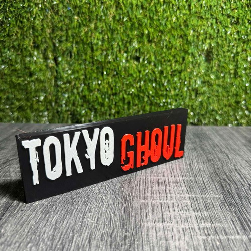 Tokyo Ghoul decorative logo new 3d print