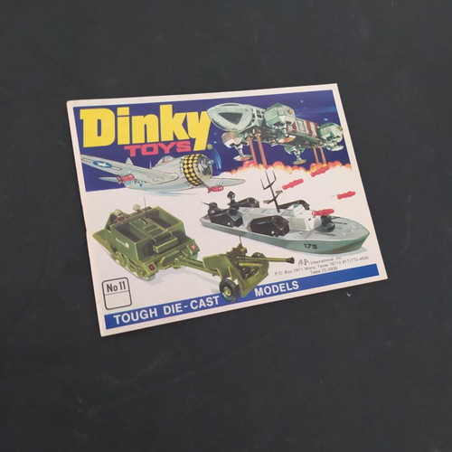 Dinky Toys set of 4 toy catalogs 1975-78