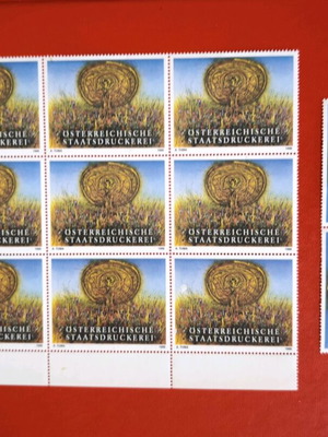 Austrian collectible stamp sheet 1998 like new