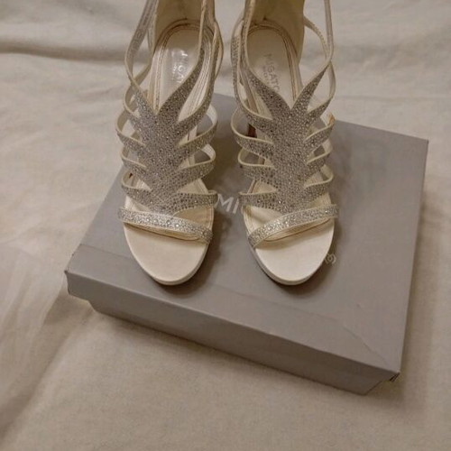 Migato bridal shoes like new, worn once, size 38